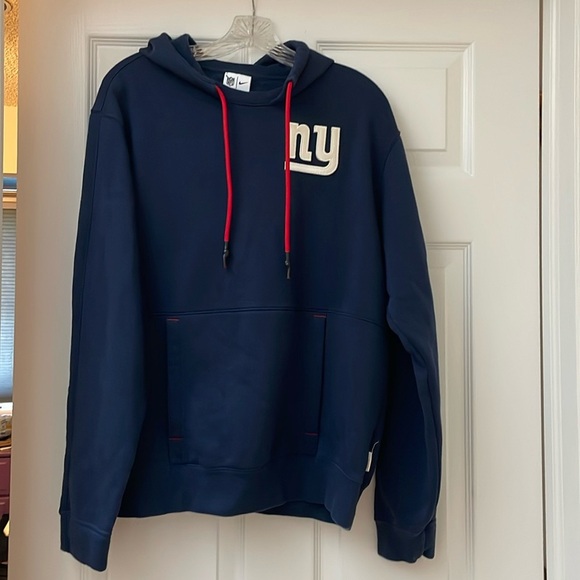 Nike New York Giants NFL hooded sweatshirt Adult size M - Picture 1 of 5
